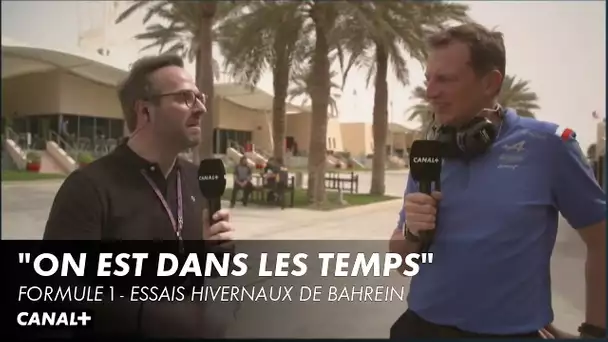Interview de Laurent Rossi avec Julien Fébreau - Essais hivernaux F1 de Bahreïn