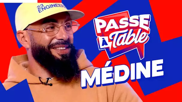 MÉDINE passe à table face à ses fans !