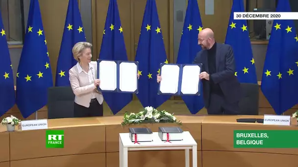 Les dirigeants de l'UE signent l'accord post-Brexit