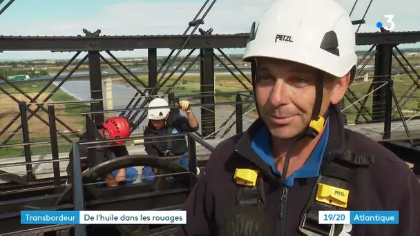 Rochefort : entretien du pont transbordeur