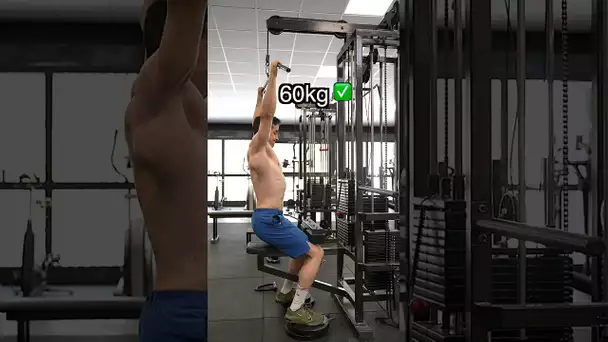 Lat pulldown challenge !! 😱😱