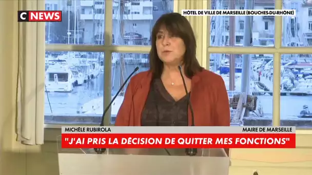 La maire de Marseille, Michèle Rubirola, annonce sa démission