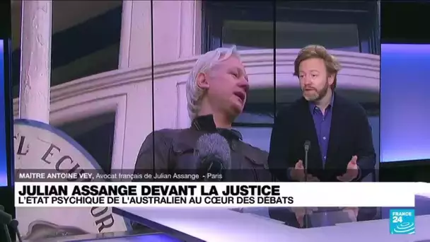 Julian Assange devant la justice : son état "se dégrade de plus en plus" • FRANCE 24