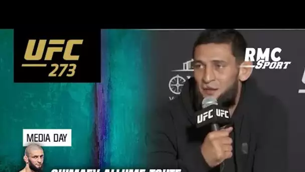 UFC 273 : Chimaev allume toute la catégorie des welters au media day