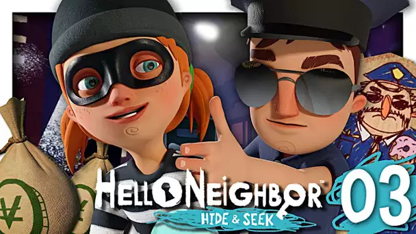 ON VOLE TOUT L&#039;ARGENT ! | HELLO NEIGHBOR HIDE & SEEK EPISODE 3 NINTENDO SWITCH