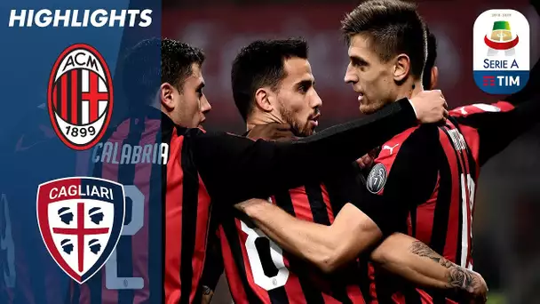 Milan 3-0 Cagliari | Milan too much for Cagliari in a 3-0 win at the San Siro | Serie A