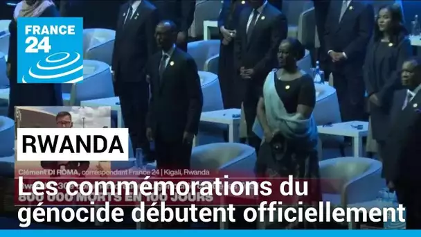 Rwanda : les commémorations du génocide ont officiellement débuté • FRANCE 24