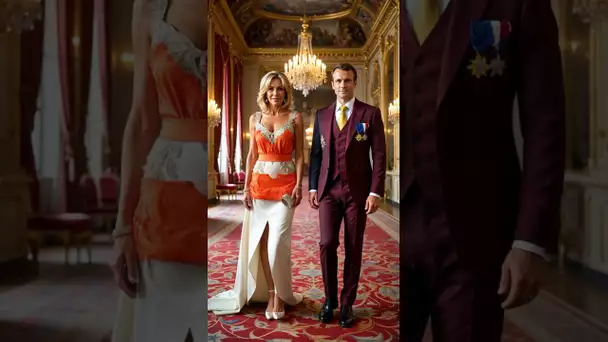 Emmanuel & Brigitte Macron: Timeless Elegance at Élysée Palace #love #parisstyle #elegance #fashion