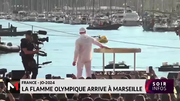 JO 2024: la flamme olympique arrive en France