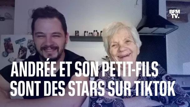 Andrée et son petit-fils Mathieu sont des stars sur TikTok