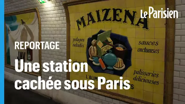 Paris : dans la station de métro cachée de la porte Saint-Martin