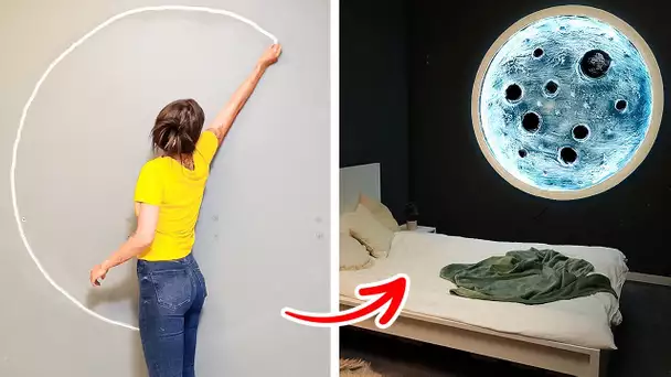 Idées de décoration de chambre bricolées qui ont l'air vraiment magiques