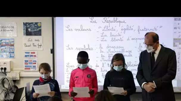 Reconfinement en France : les élèves font leur rentrée avec un hommage à Samuel Paty