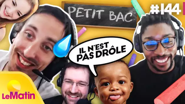 Norman se fait clasher par le fils de Nanix ! Le petit bac de l'équipe | Le Matin à la maison #143