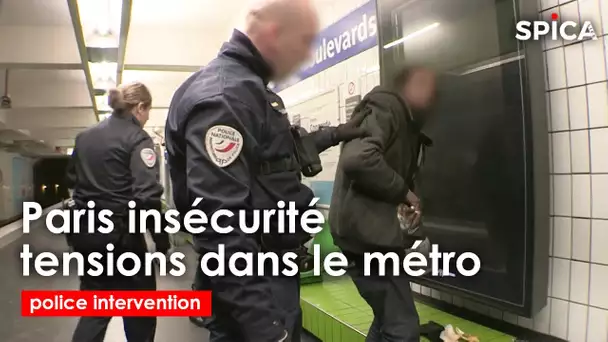 Insécurité dans le métro : calvaire et ras-le-bol / Paris