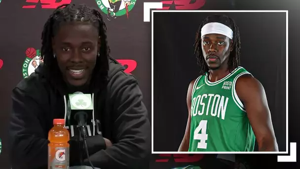 "I had hopes of being here" - Jrue Holiday's First Press Conference As A Celtic!