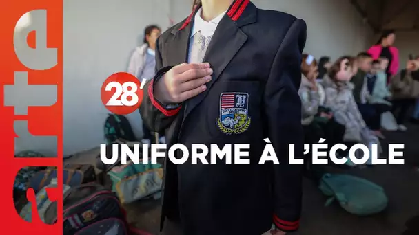 Uniforme à l’école : outil pour plus d’égalité sociale ou gadget réactionnaire ? - 28 Minutes - ARTE