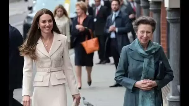 La princesse Anne et Kate sont à égalité en tant que deuxième royal le plus populaire du Royaume-Uni