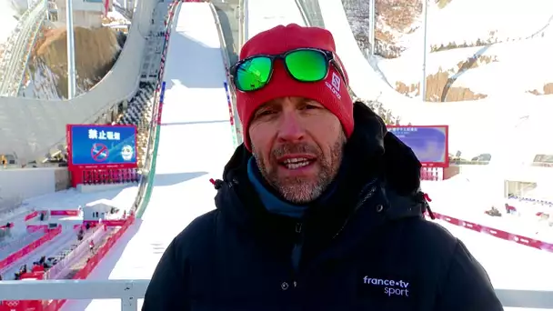 JO 2022 : les installations du combiné nordique passées au crible de Fabrice Guy, champion olympique