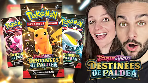 ON A TROP DE CHANCE AVEC DESTINÉES DE PALDEA ! OUVERTURE POKEMON