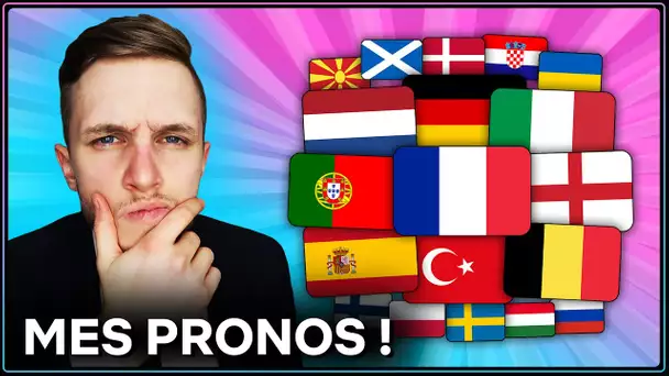 🏆 MES PRONOS POUR L'EURO 2021 !