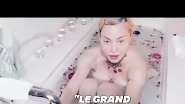 L'étrange vidéo de Madonna dans son bain sur le coronavirus