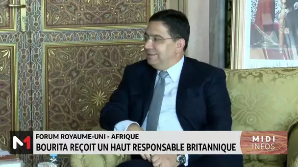 Nasser Bourita reçoit un haut responsable britannique