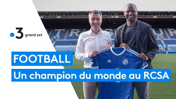 Football : Patrick Vieira devient le nouvel entraîneur du Racing club de Strasbourg Alsace