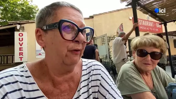 Incendie dans l'Aude : Jonquières, les habitants évacués