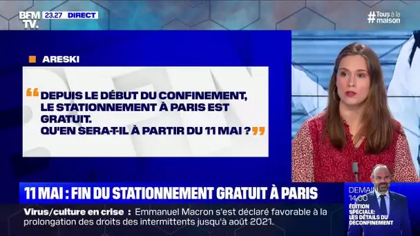 Depuis le début du confinement, le stationnement à Paris est gratuit. Qu'en sera-t-il dès le 11 mai?