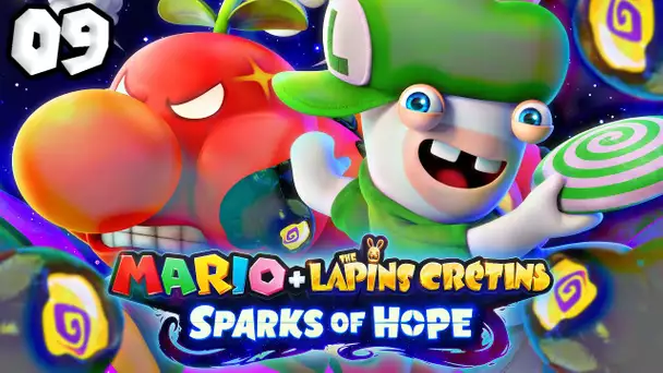 MARIO + LAPINS CRETINS : SPARKS OF HOPE EPISODE 9 | BOSS WIGGLER VS LAPIN LUIGI !