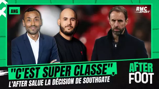 Angleterre : "C'est super classe", l'After salue la décision de Southgate de quitter la sélection