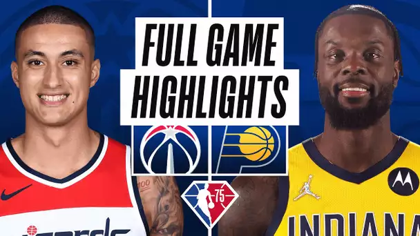 WIZARDS at PACERS | FULL GAME HIGHLIGHTS | February 16, 2022