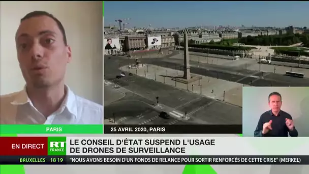Drones de surveillance : «Il s'agit d'une pratique attentatoire aux libertés»