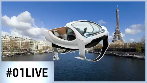 01LIVE VivaTech #3 : SeaBubbles, des bateaux-taxis volants bientôt sur la Seine