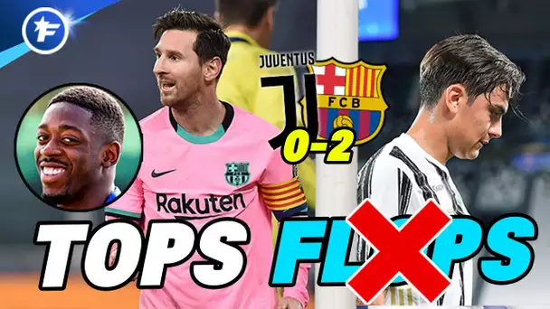 Juventus-Barça (0-2) : Messi et Dembélé en patron, Dybala décevant | Tops et Flops