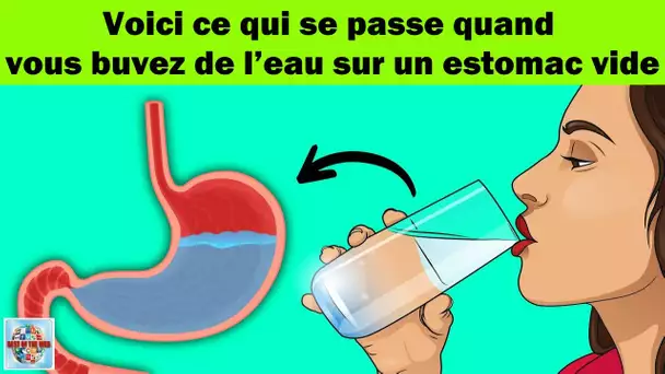 Voici ce qui se passe quand vous buvez de l’eau sur un estomac vide