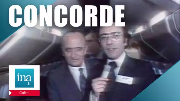 Culte : Yves Mourousi en direct du 1er vol commercial du Concorde | Archive INA