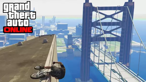 GTA 5 - TOP 10 Mafia Challenge ! BEST BMX TRICKS ?!