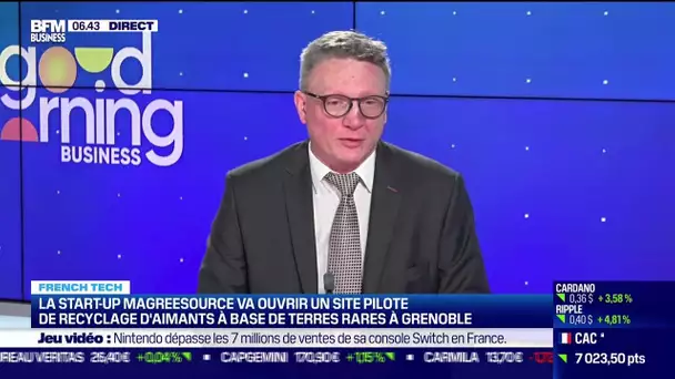 Erick Petit (MagREEsource) : Une usine pour des aimants "Made in France"