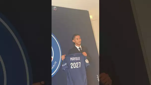✍️ Senny Mayulu 𝟐𝟎𝟐𝟕 🥰❤️💙 #psg #mayulu