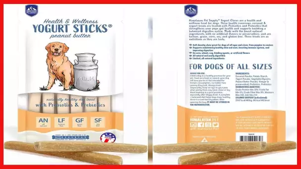 Yogurt Sticks | Prebiotic & Probiotics | Protein Rich - Lactose Free - Gluten Free - Corn Free