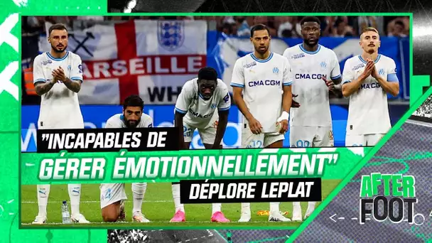 OM 2-1 Panathinaïkos (3tab5) : "Incapables de gérer émotionnellement" regrette Leplat