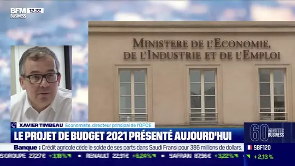 Xavier Timbeau (OFCE) : Le projet de budget 2021 présenté aujourd'hui