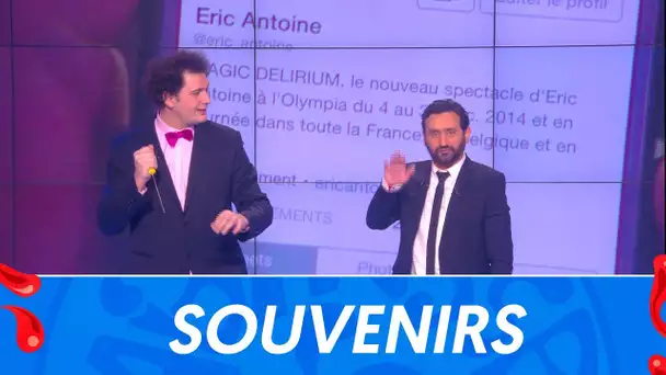 Il y a quatre ans dans TPMP... Le tour de magie incroyable d'Eric Antoine !