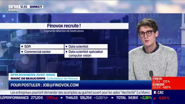 On recrute ! Finovox: logiciel de détection de falsifications