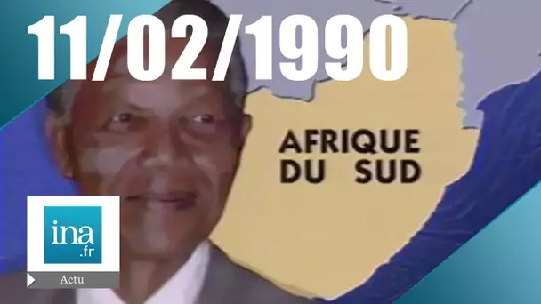 19/20 FR3 du 11 février 1990 - Libération de Nelson Mandela | Archive INA