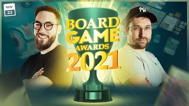 Notre SÉLECTION des jeux de société de 2021 | BOARD GAME AWARDS