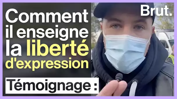 Comment Lionel enseigne la liberté d'expression à ses élèves