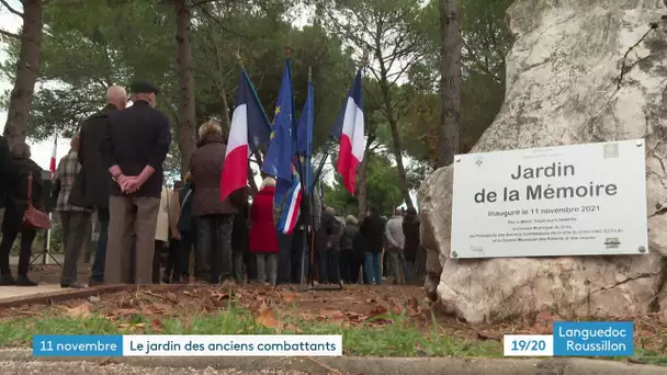 Hérault : Le Crès inaugure le jardin des anciens combattants